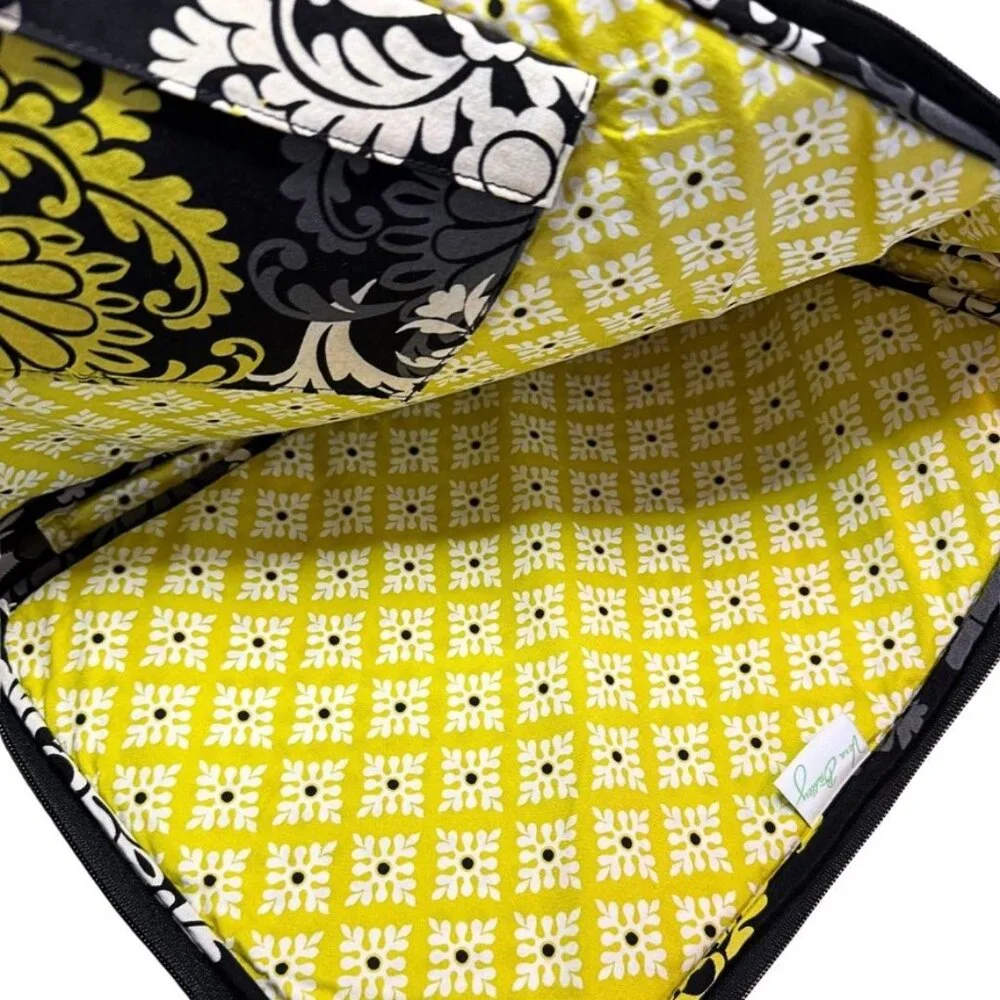 Vera Bradley Baroque Pattern Quilted XL Laptop Cover Sleeve